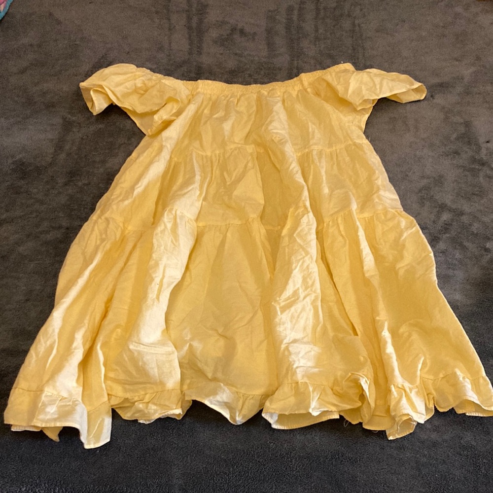 Pastel Yellow Dress